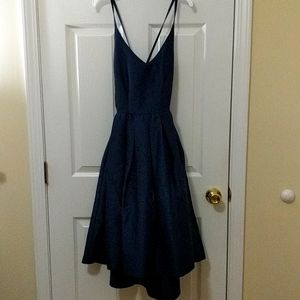 New-unused navy cocktail dress